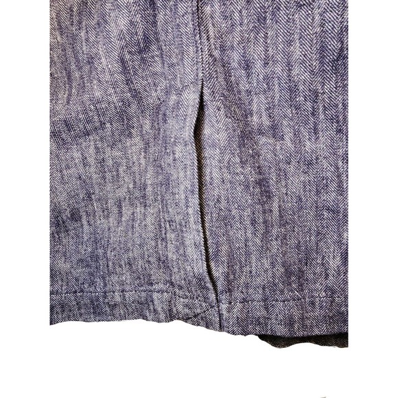 Goodfellow Men's Linen Blazer Sport Jacket Blue Casual Work Sz Large Pre Owned - Picture 7 of 13